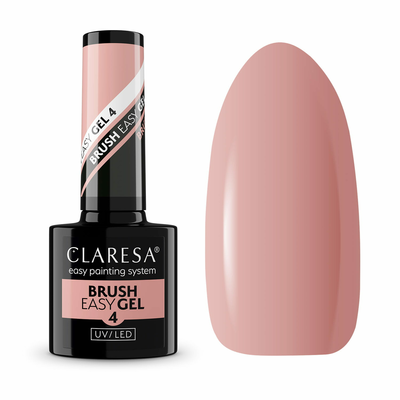 Claresa Brush Easy Gel Żel do Paznokci 4