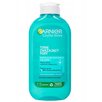 Garnier Czysta Skóra Matujący Tonik Zwężający Pory
