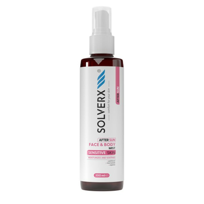 Solverx Sensitive Skin After Sun Kojąca Mgiełka po Opalaniu 200ml
