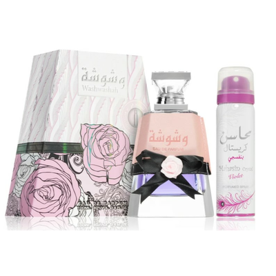 LATTAFA Washwashah Zestaw Woda Perfumowana + Dezodorant