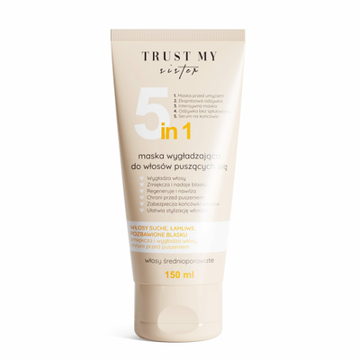Trust my Sister 5w1 Maska do Włosów Średnioporowatych 150ml