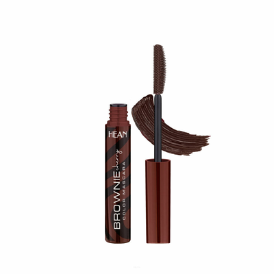 HEAN Tusz do Rzęs Color Brownie Cherry