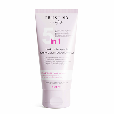 Trust my Sister 5w1 Maska do Włosów Wysokoporowatych 150ml