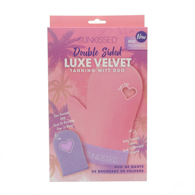 Sunkissed Double Sided Luxe Velvet Dwustronna Rękawica do Aplikacji Samoopalacza