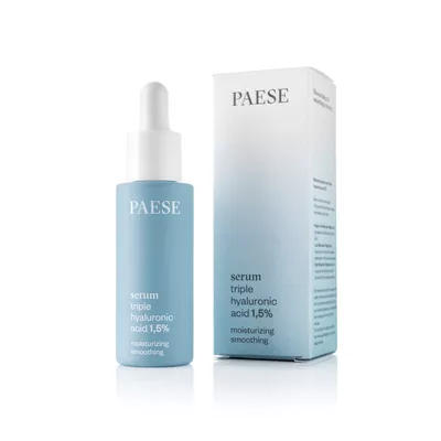 PAESE Serum do Twarzy Potrójny Kwas Hialuronowy 