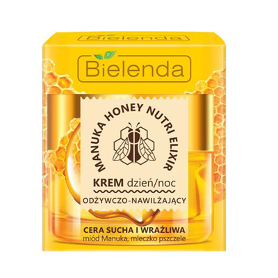 Bielenda Manuka Honey Krem do Twarzy Odżywczo-Nawilżający 