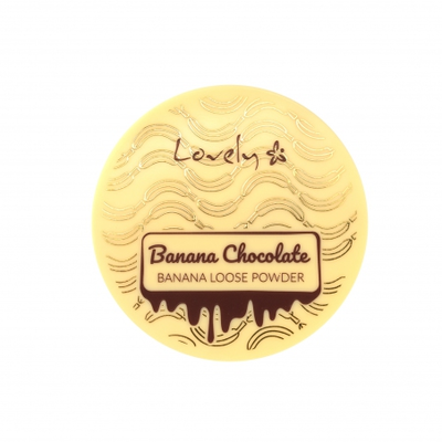 Lovely Banana Chocolate Matujący Puder do Twarzy