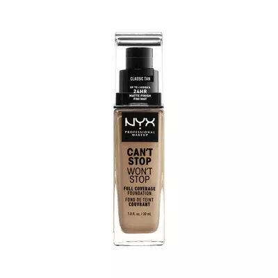 NYX Professional Makeup Can't Stop Won't Stop Długotrwały Podkład Kryjący Classic Tan