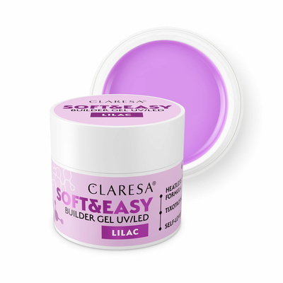 Claresa Żel Budujący Soft &amp; Easy Lilac 90g