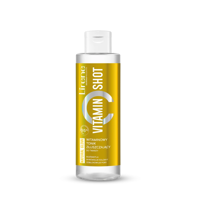 Lirene Vitamin Shot Witaminowy Tonik Złuszczający do Twarzy 200ml