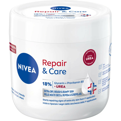 NIVEA Repair &amp; Care Krem Multifunkcyjny do Bardzo Suchej Skóry 400ml