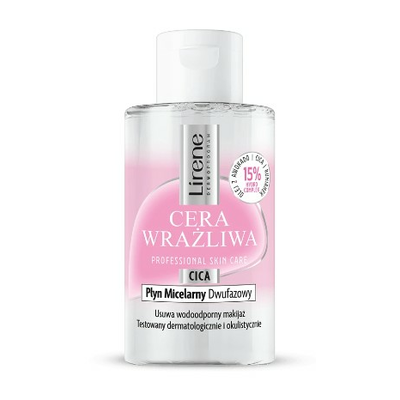 Lirene Cera Wrażliwa Dwufazowy Płyn Micelarny 125ml