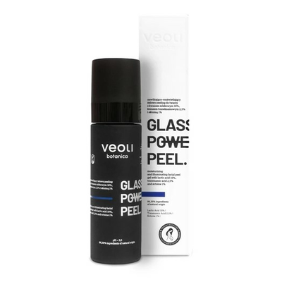 Veoli Botanica Glass Skin Power Peel Nawilżająco Rozświetlający Żelowy Peeling do Twarzy 30ml