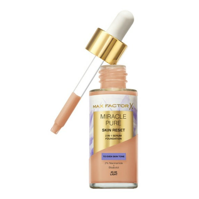 Max Factor Miracle Pure Skin Reset Podkład 40-60 Light