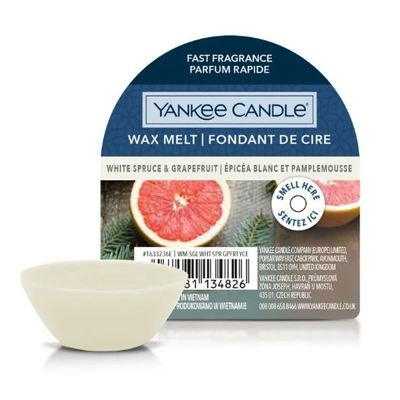 Yankee Candle Wosk White Spruce &amp; Grapefruit