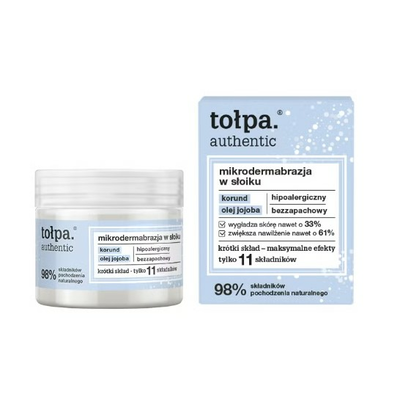 Tołpa Authentic Mikrodermabrazja w Słoiku 65g