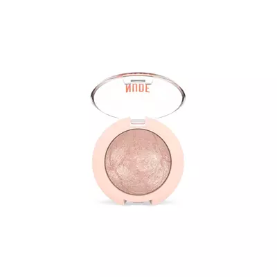 Golden Rose Nude Look Wypiekany Perłowy Cień do Powiek 01 Ivory