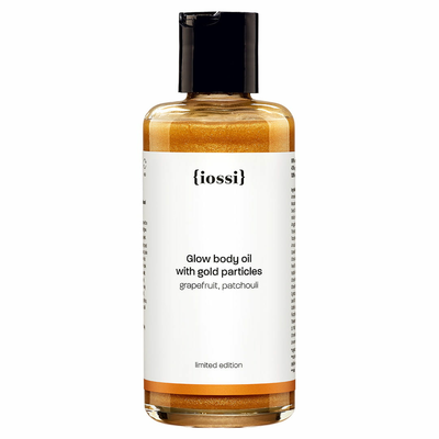 IOSSI Rozświetlający Olejek do Ciała ze Złotymi Drobinkami 150ml