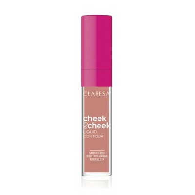 Claresa Cheek 2 Cheek Róż w Płynie 01 Tea Rose