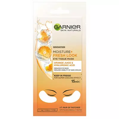 Garnier Skin Naturals Płatki pod Oczy Orange Juice