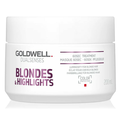 Goldwell Blondes &amp; Highlights Maska do Włosów Neutralizująca Żółte Odcienie 200ml