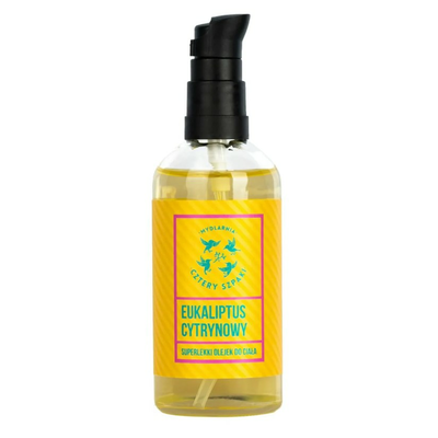 Mydlarnia Cztery Szpaki Superlekki Olejek do Ciała Eukaliptus Cytrynowy 100ml
