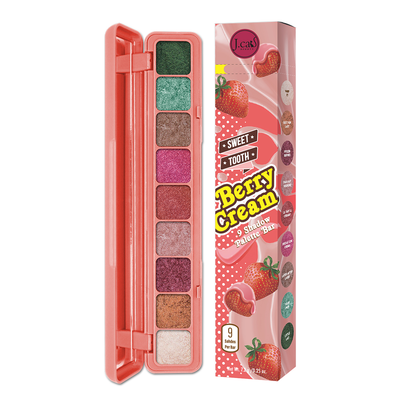 J.Cat Beauty Sweet Touch Paleta Cieni do Powiek 101 Berry Cream