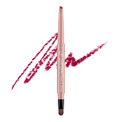 J.Cat Beauty Lip Contour Automatyczna Konturówka do Ust z Pędzelkiem 202 Garnet Red