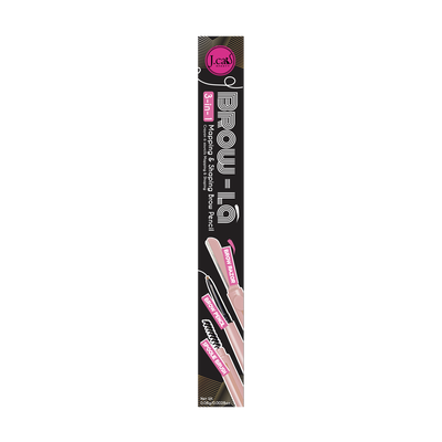 J.Cat Beauty Brow-La Kredka do Stylizacji Brwi 3w1 104 Rich Brown