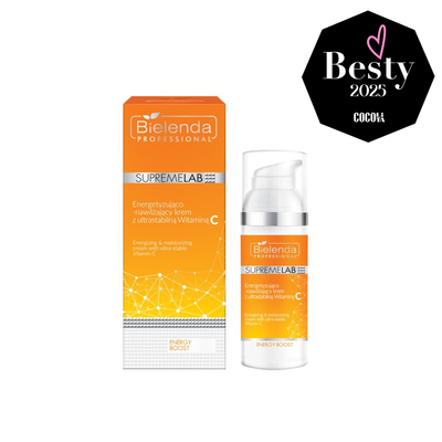 Bielenda Professional SupremeLAB Energy Boost Energetyzująco-Nawilżający Krem z Witaminą C 50ml
