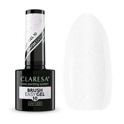 Claresa Brush Easy Gel Żel do Paznokci 10