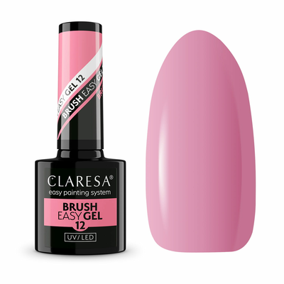 Claresa Brush Easy Gel Żel do Paznokci 12