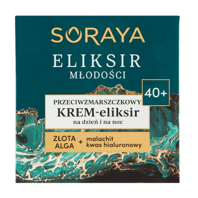 Soraya Eliksir Młodości Przeciwzmarszczkowy Krem-Eliksir 40+ 50ml
