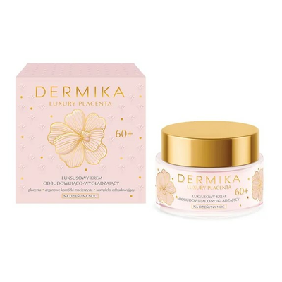 DERMIKA Luxury Placenta Luksusowy Krem Odbudowująco-Wygładzający 60+ 50ml