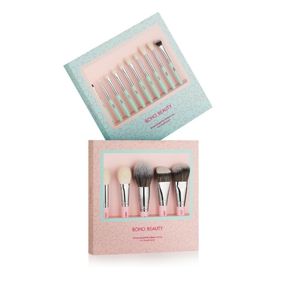 Boho Beauty Love Color Zestaw 15 Pędzli do Makijażu