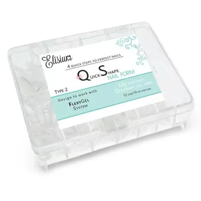 Elisium Formy do Przedłużania Quick Shape 2