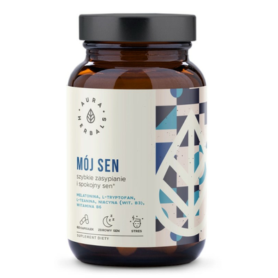 Aura Herbals Mój Sen Suplement Diety 60 Kapsułek