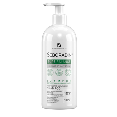 Seboradin Pure Balance Oczyszczająco-Normalizujący Szampon do Włosów 400ml