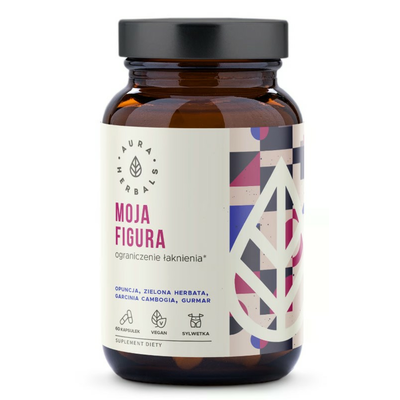 Aura Herbals Moja Figura Ograniczenie Łaknienia Suplement Diety 60 Kapsułek