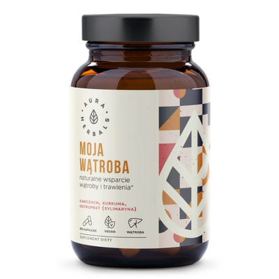 Aura Herbals Moja Wątroba Suplement Diety 60 Kapsułek