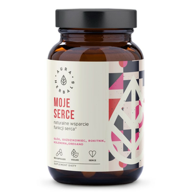 Aura Herbals Moje Serce Suplement Diety 60 Kapsułek