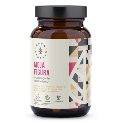 Aura Herbals Moja Figura Wspomaganie Metabolizmu Suplement Diety 60 Kapsułek
