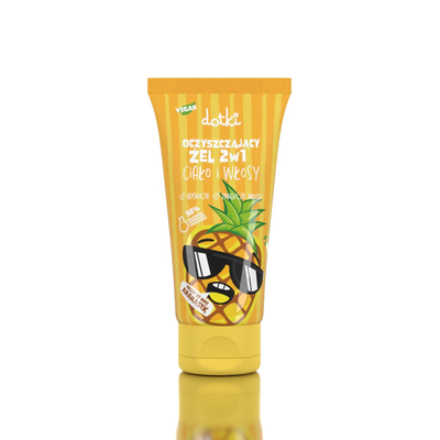 Dotki Oczyszczający Żel 2w1 Ciało i Włosy 200ml