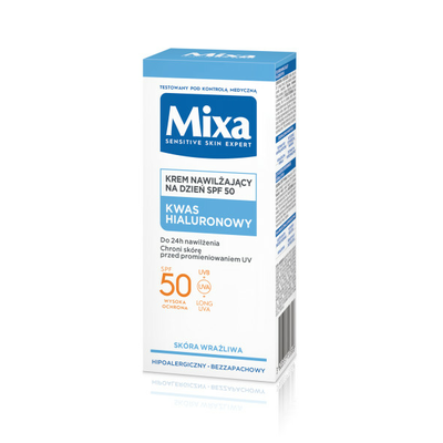 Mixa Krem Nawilżający na Dzień SP50 50ml