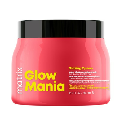 Matrix Glow Mania Maska do Włosów Farbowanych 500ml
