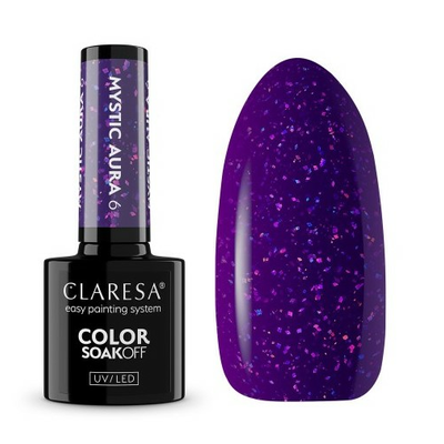Claresa Lakier Hybrydowy Mystic Aura 6