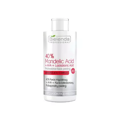 Bielenda Professional Profesjonalny Peeling 40% Kwas Migdałowy + AHA + Kwas Laktobionowy 150ml