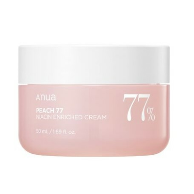 Anua Peach 77 Niacin Enriched Nawilżający Krem do Twarzy 50ml