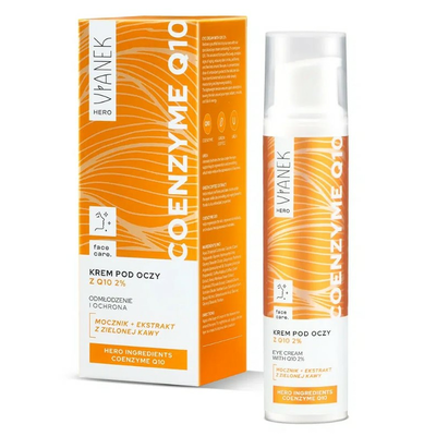 Vianek Hero Coenzyme Q10 2% Krem pod Oczy Odmłodzenie i Ochrona 15ml