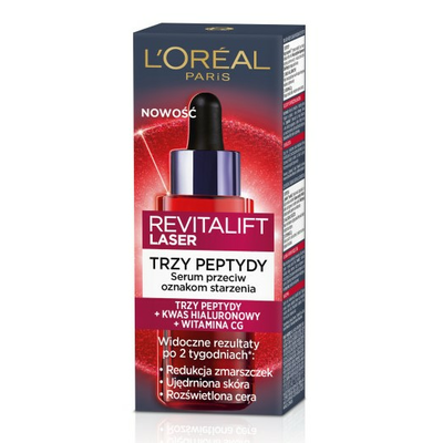 Loreal Revitalift Laser Trzy Peptydy Serum Przeciw Oznakom Starzenia 30ml